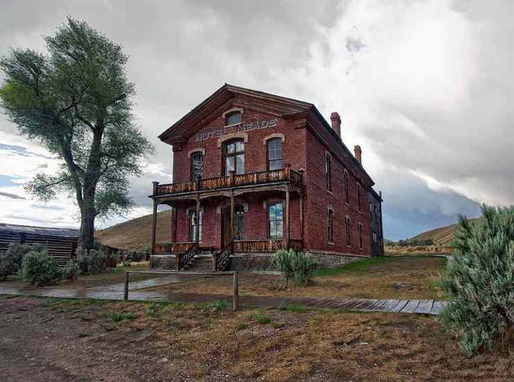 Bannack città fantasma Stati Uniti