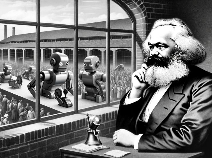Karl Marx protagonista della rivoluzione industriale