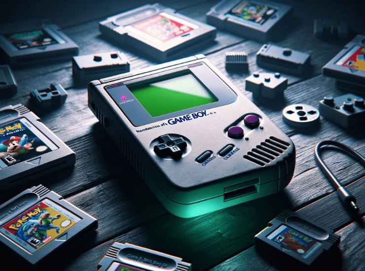 Game Boy dispositivo intrattenimento ludico