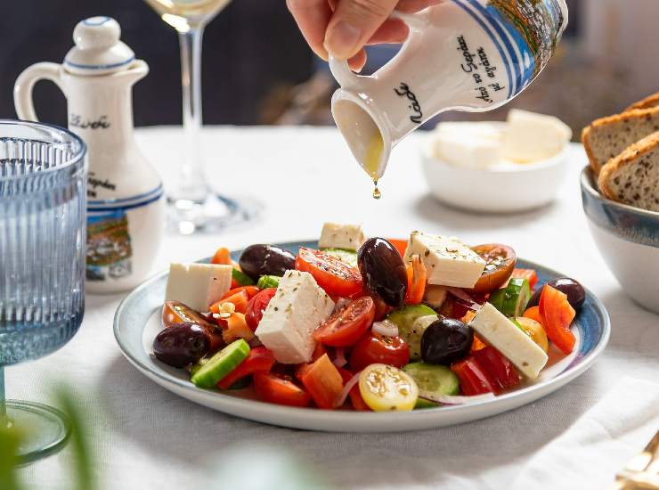 Cucina mediterranea: insalata greca
