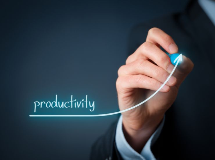 aumento della produttività lavorativa