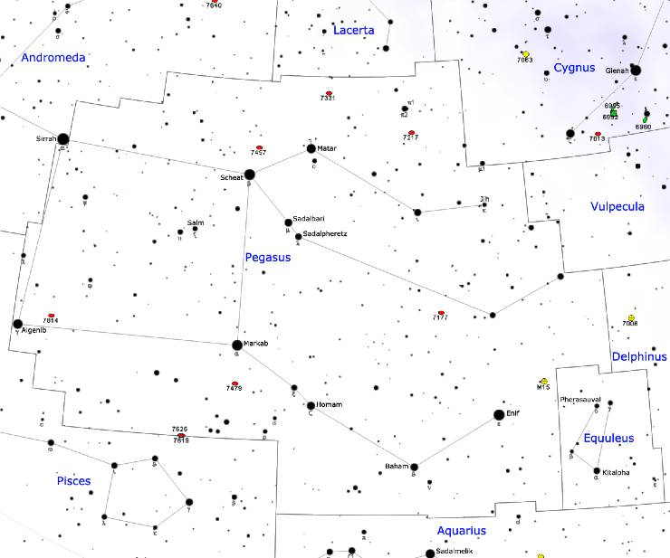 Pegaso costellazioni mitologia delle stelle leggende celesti