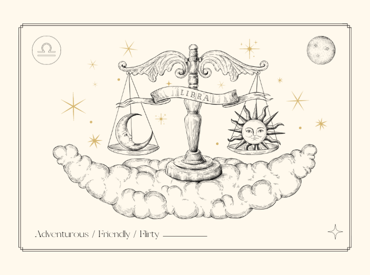 bilancia mappa astrale case astrologiche