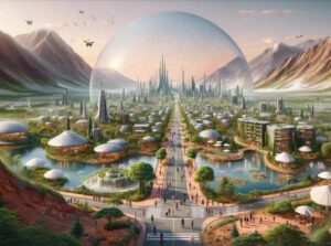 città marte futuro