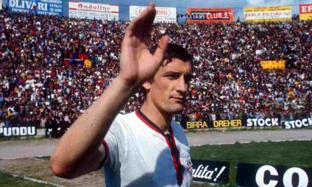 Gigi Riva Cagliari identità cultura calcio