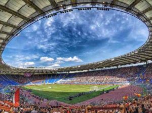 calcio stadio olimpico roma italia