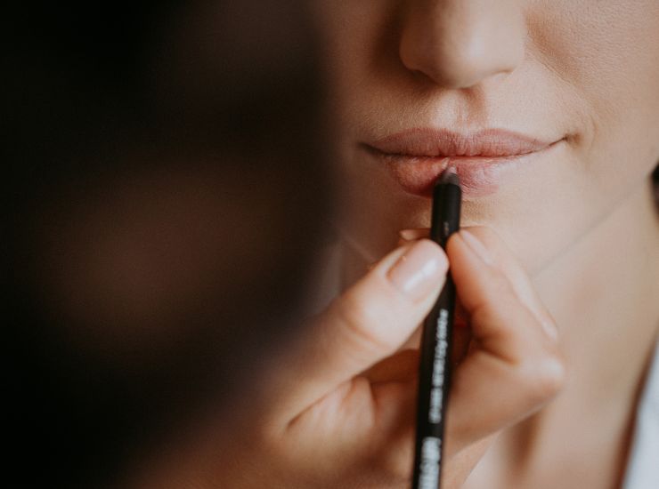 rossetto a lunga durata contorno