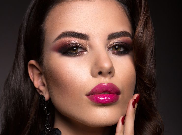 trucco da sera labbra