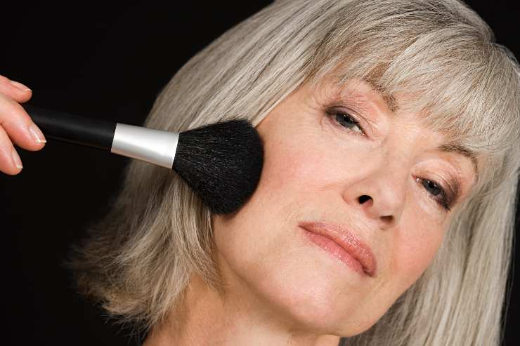 Trucco su pelle matura