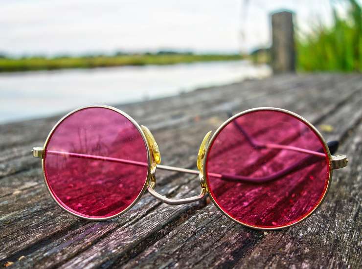 Occhiali da sole: origini