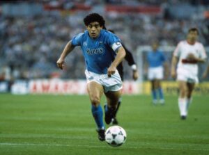 Maradona Napoli Coppa Uefa 