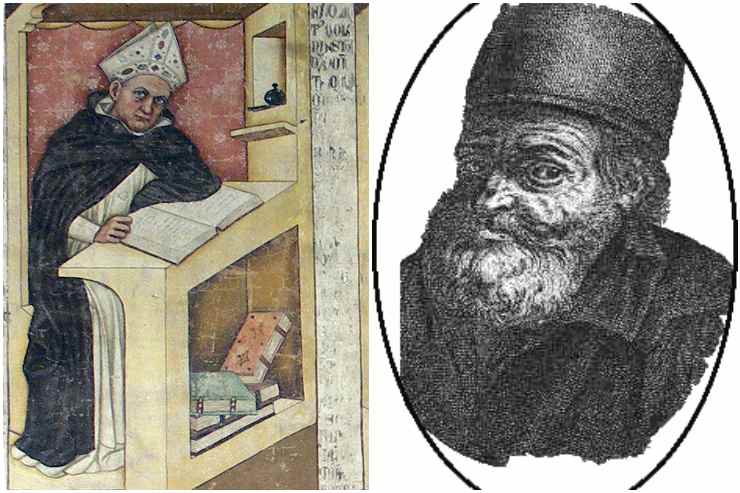 Alberto Magno e Nicholas Flamel