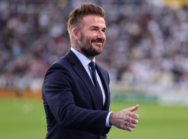 Impatto calciatori moda: David Beckham