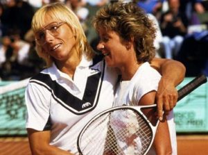 Navratilova Evert tennis femminile 