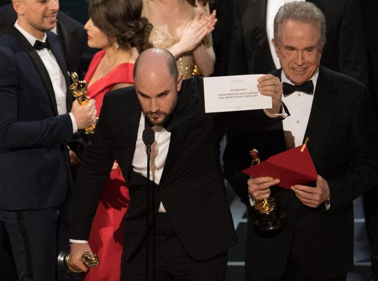 Oscar momenti memorabili, l'annuncio sbagliato della vittoria di La La Land