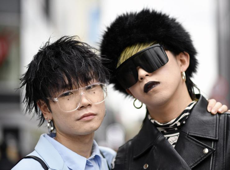 Street fashion al giorno d'oggi