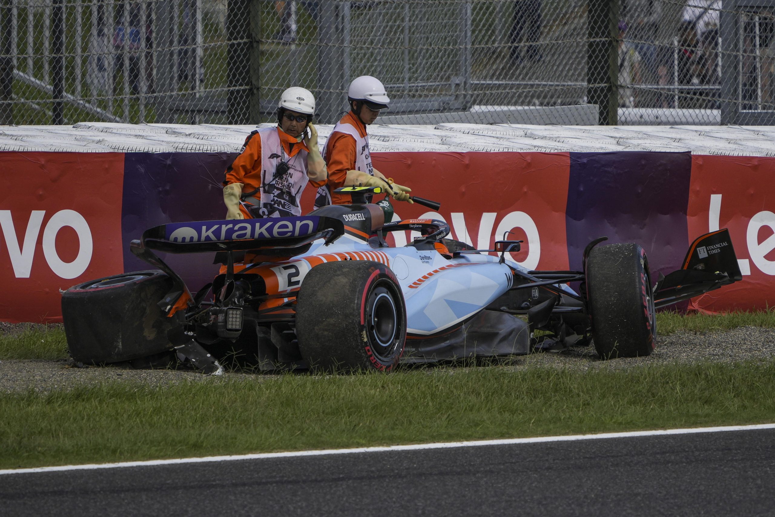 Logan Sargeant incidente in Formula 1