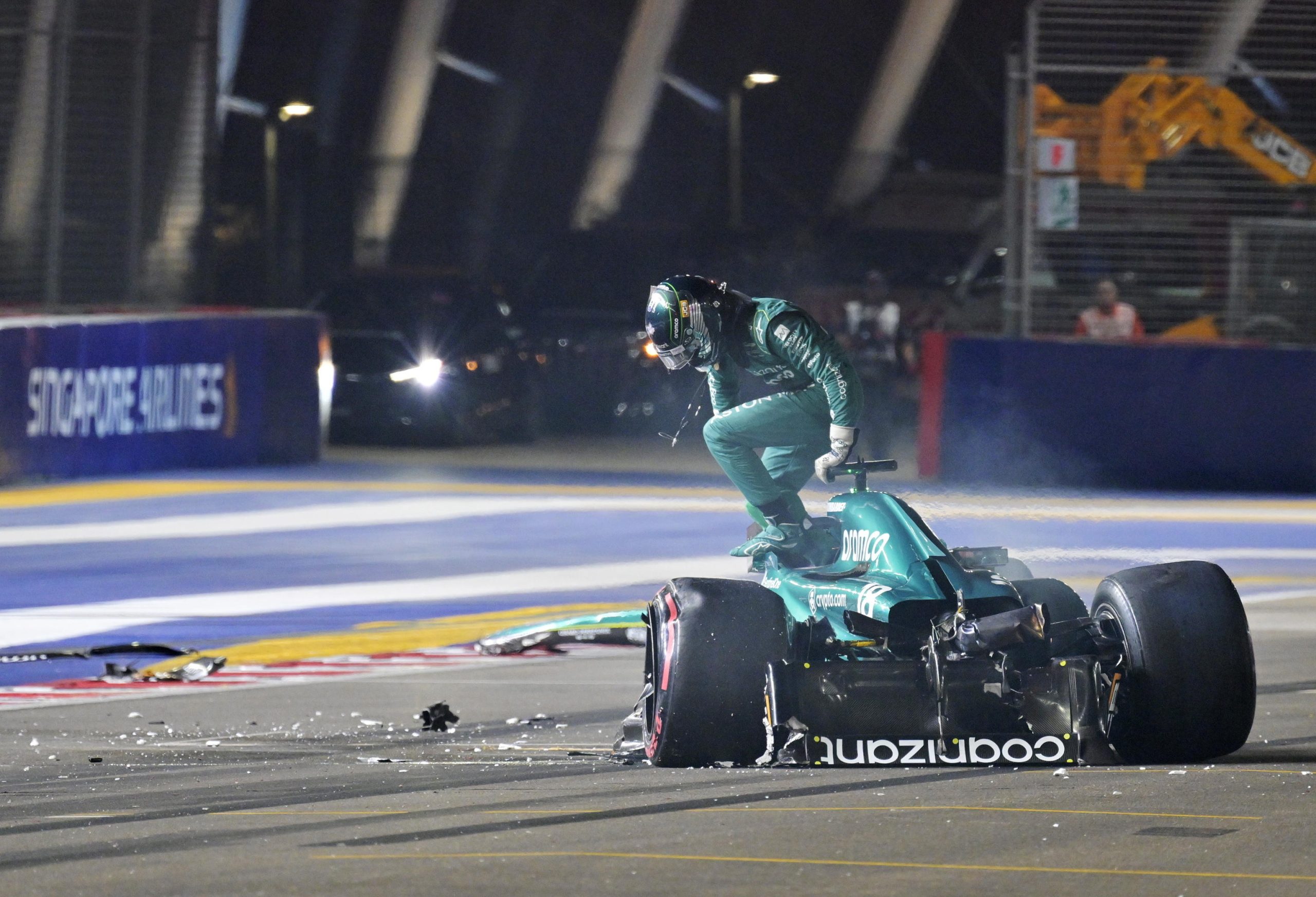 Lance Stroll incidente Formula 1