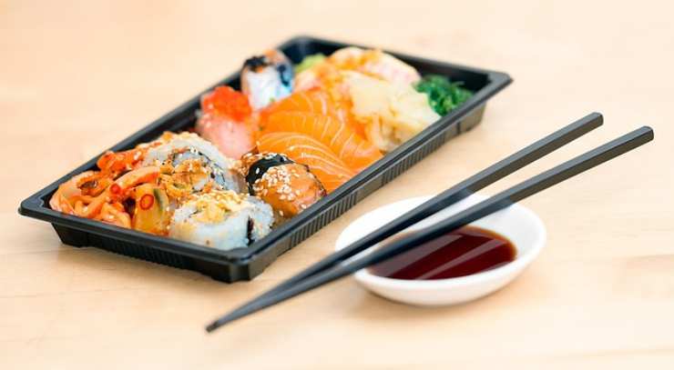 Sushi e tutta la dieta